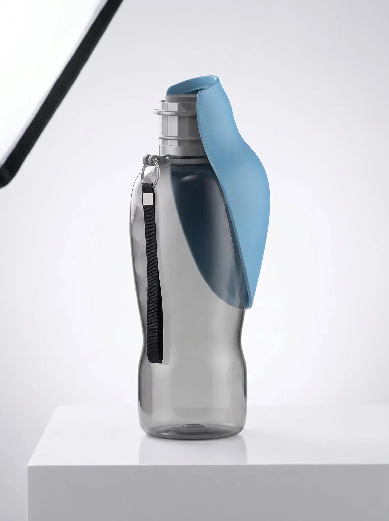 Leakproof dog water bottle with built-in water dispenser for dogs